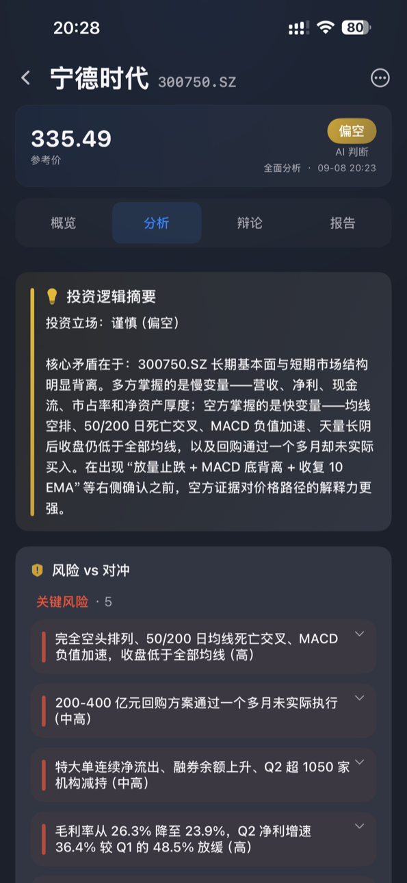 投资逻辑与风险对冲界面